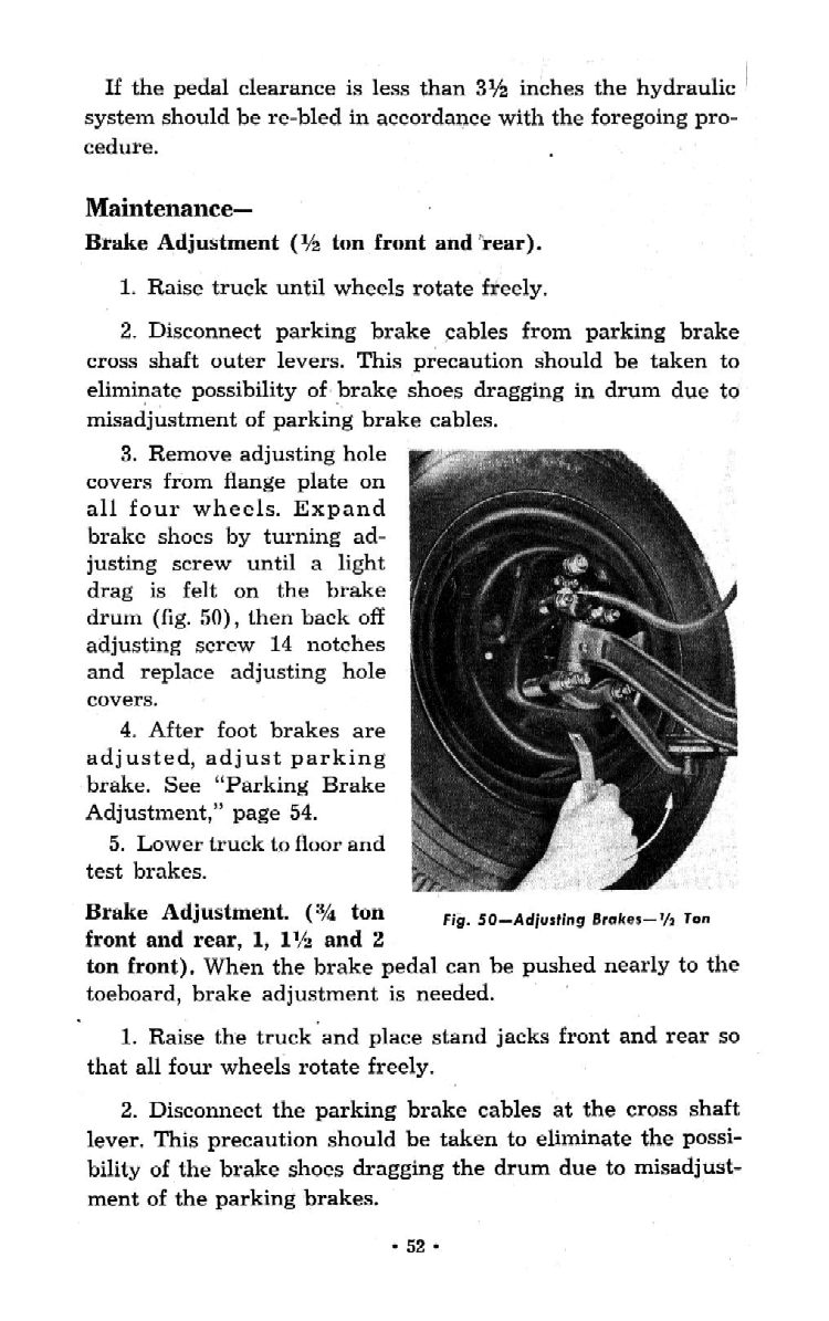 1951 Chevrolet Trucks Operators Manual Page 16